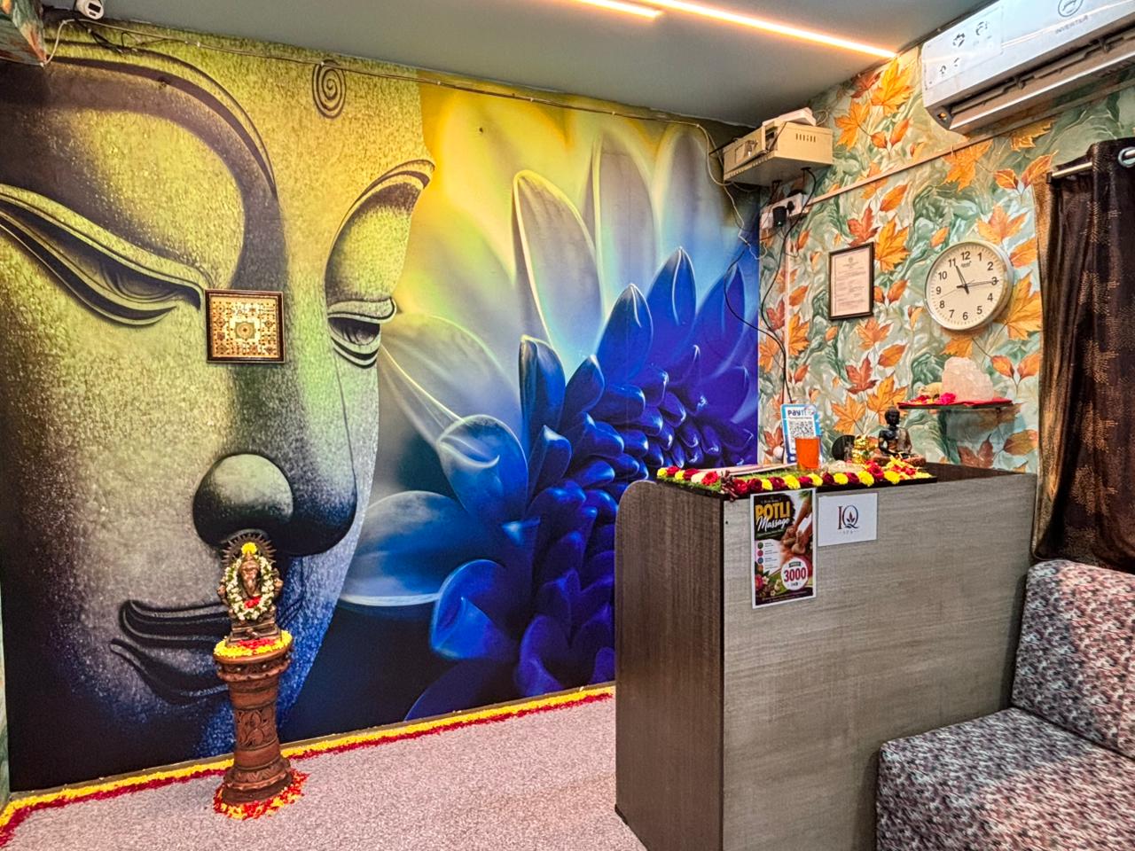 iQ Spa reception area