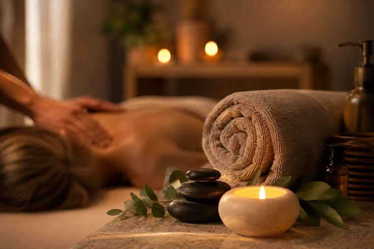 Relaxing massage experience